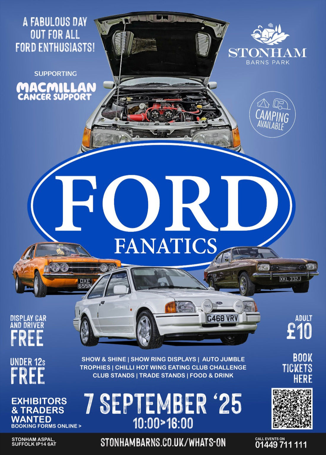 FORD FANATICS SHOW @ Stoneham Barns Park IP14 6AT 2MORROW!! 👍