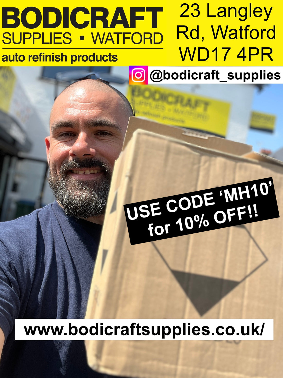 BODICRAFT IN WATFORD FOR THE WIN!! 🏆