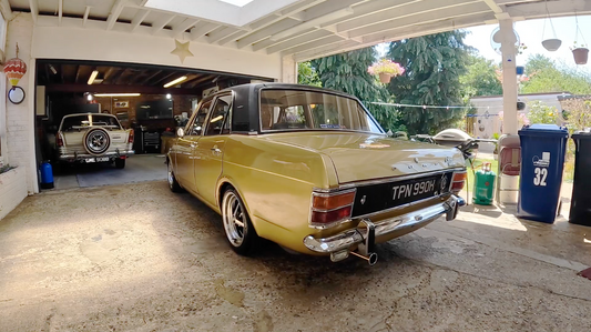 BHUPS' MK2 CORTINA 1600E & ALAN's MK3 ZODIAC