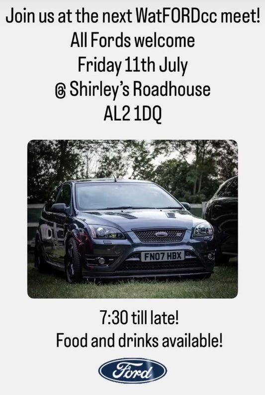 WATFORD CAR MEET 2NITE!! 👍 11/7/25