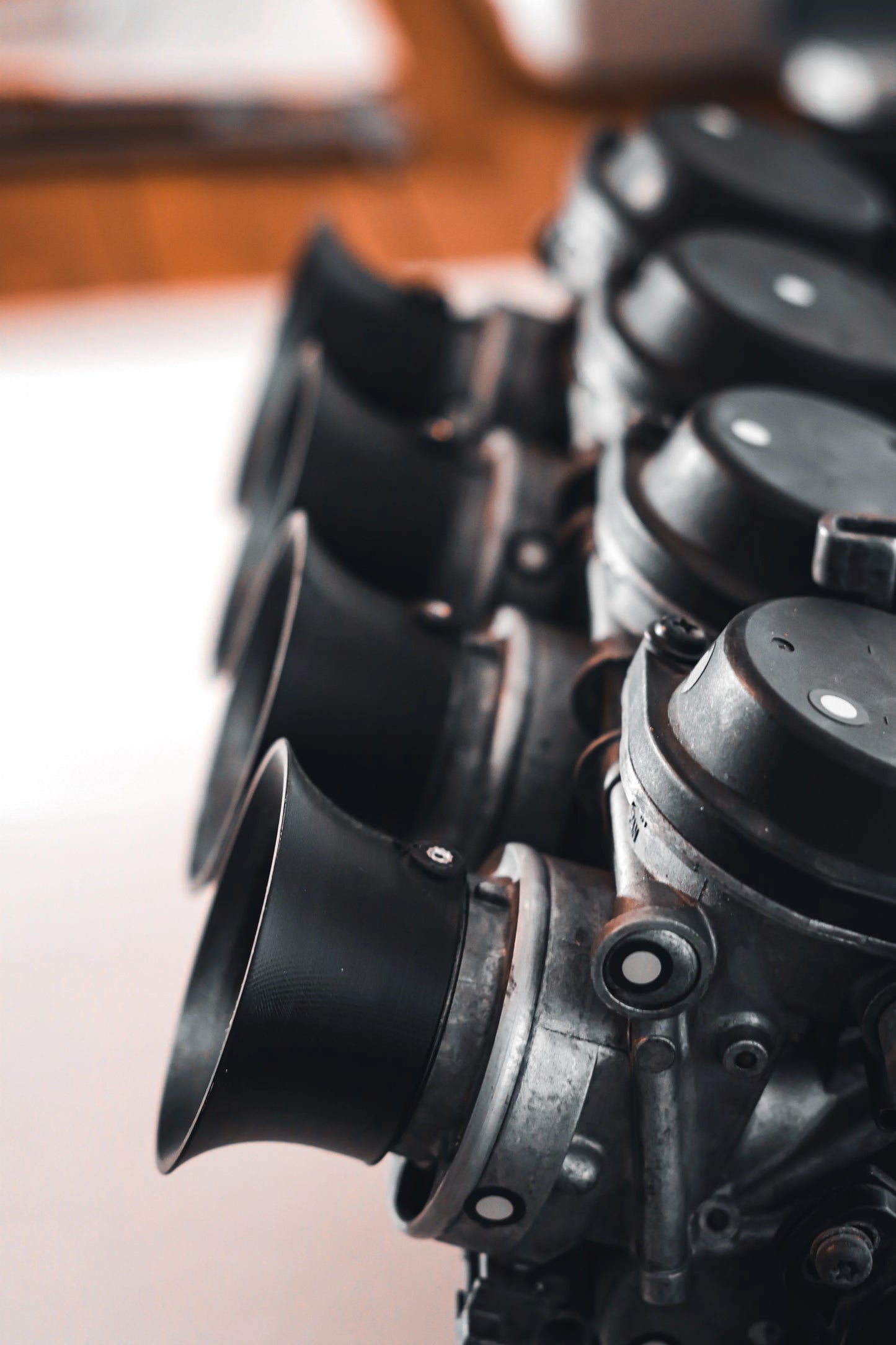 R1 BIKE CARBS VELOCITY STACKS - HIGH-TEMPERATURE ASA, SET OF 4