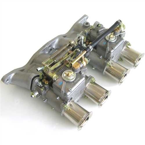 Weber twin carb kit: 45DCOE x 2 SOHC Ford Pinto