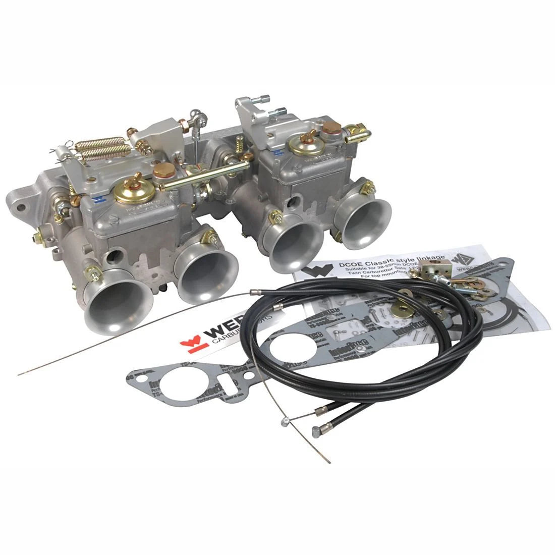 Weber twin carb kit: 45DCOE x 2 SOHC Ford Pinto (short manifold)