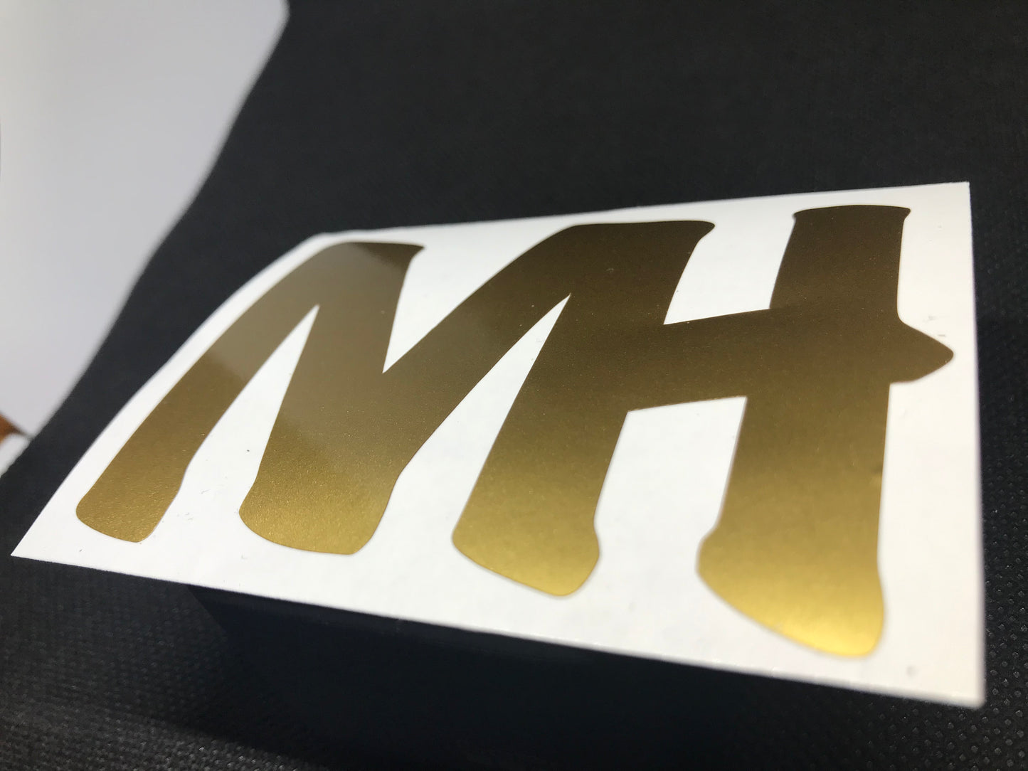 MH VINYL DECAL *GOLD*