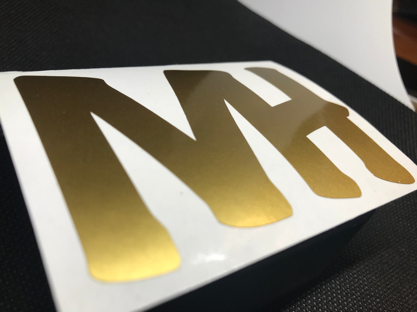 MH VINYL DECAL *GOLD*