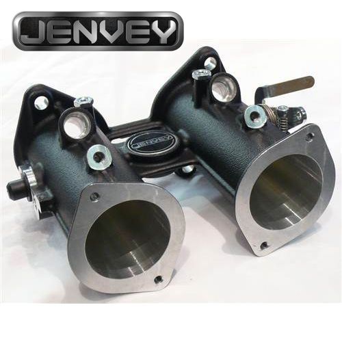 JENVEY 2x 45MM SIDEDRAUGHT THROTTLE BODIES WITH IDLE BYPASS ADJUSTMENT