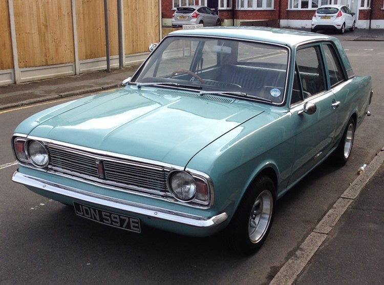 CIAN AND PHIL WOOLLEY's MK2 CORTINA! 😃
