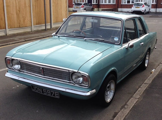 CIAN AND PHIL WOOLLEY's MK2 CORTINA! 😃
