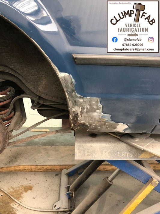 DAD'S MK3 ESCORT @ CLUMPFAB UPDATE! 😃