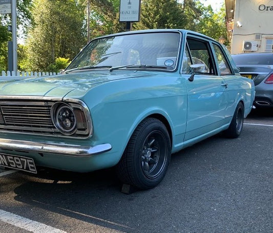 CIAN AND PHIL's MK2 CORTINA IS ON THE ROAD! 😃