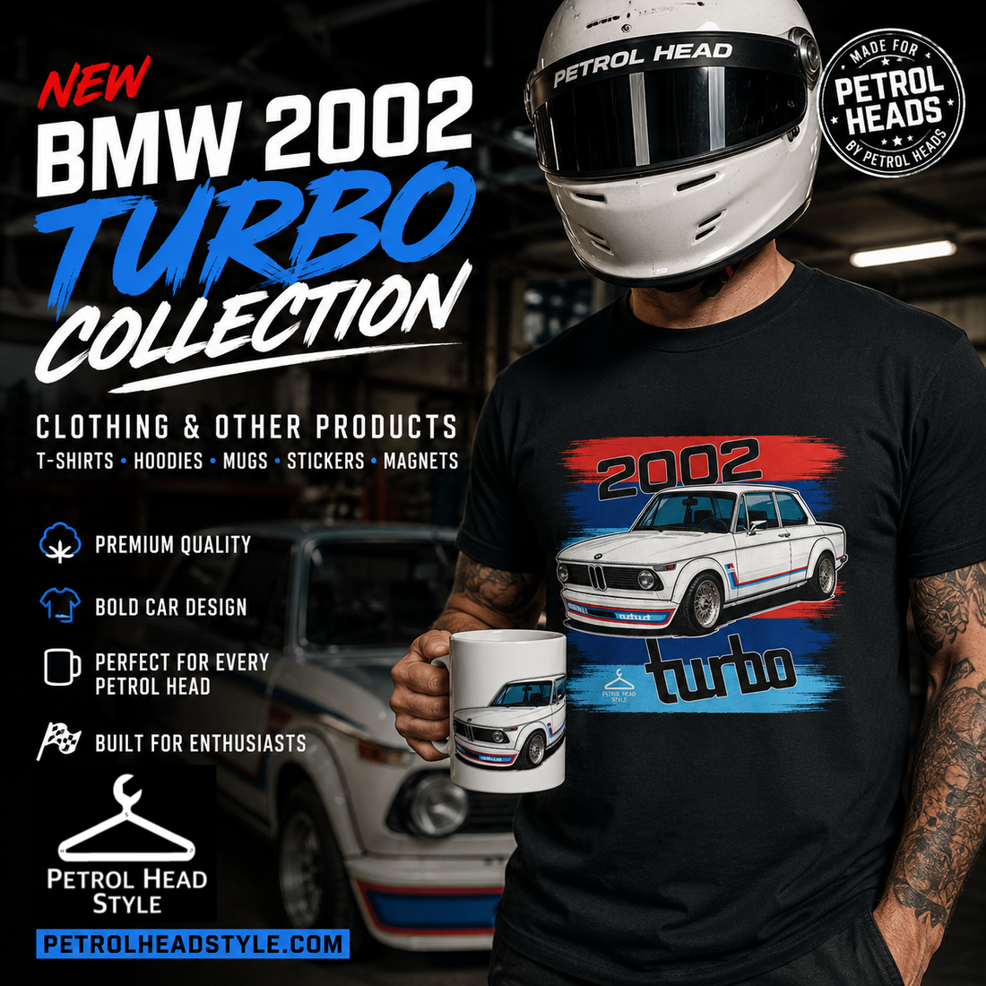 BMW 2002 TURBO COLLECTION @ PETROL HEAD STYLE!! 👍