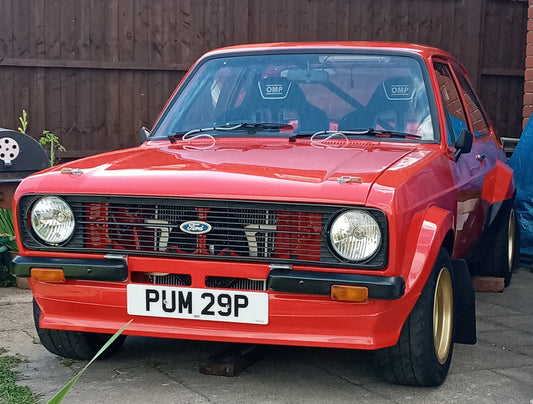 ROGER MOLLAND's GROUP 1 MK2 ESCORT RALLY CAR! 😃