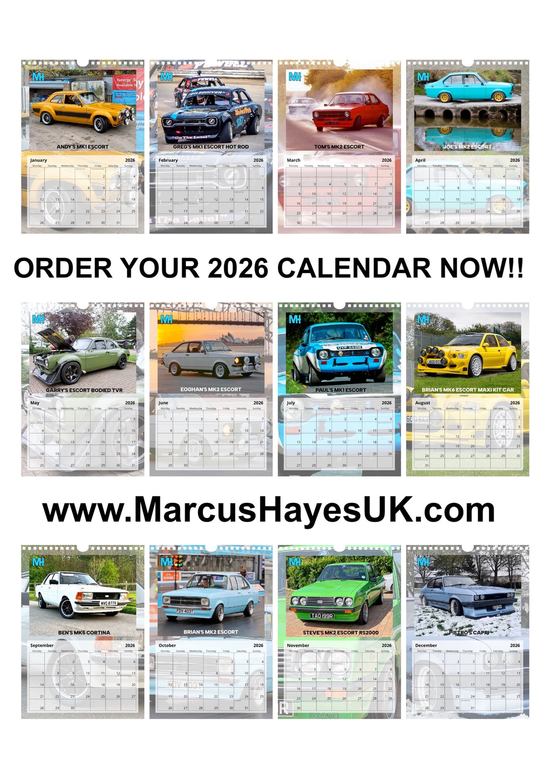 GET YOUR 2026 MH CALENDAR NOW! 👍