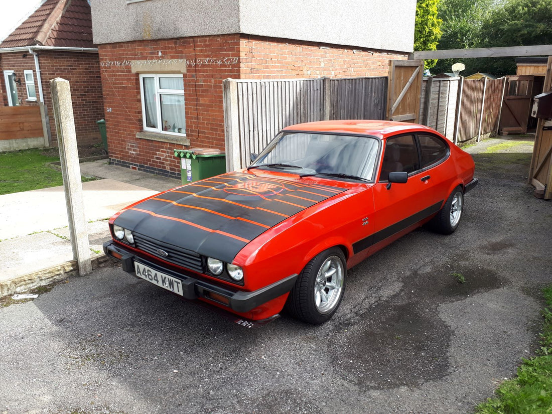 GLENN THORPE's V8 POWERED CAPRI! 😃