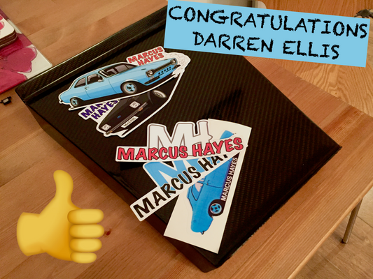 CONGRATULATIONS TO DARREN ELLIS!! 😃