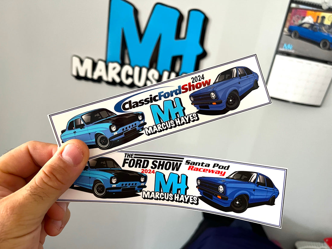 GET YOUR EXTRA SHOW STICKERS!