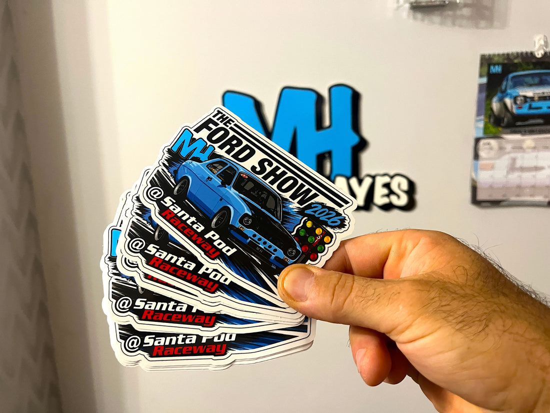 FORD SHOW 2026 CLUB STAND STICKERS! 👌