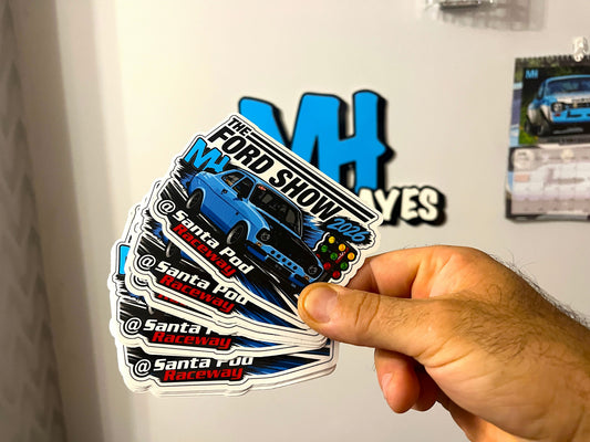 FORD SHOW 2026 CLUB STAND STICKERS! 👌