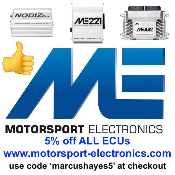 5% OFF ALL ECUs @ MOTORSPORT ELECTRONICS! 😃