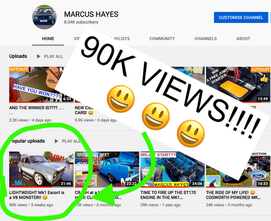 90K VIEWS IN 3 WEEKS! 😃
