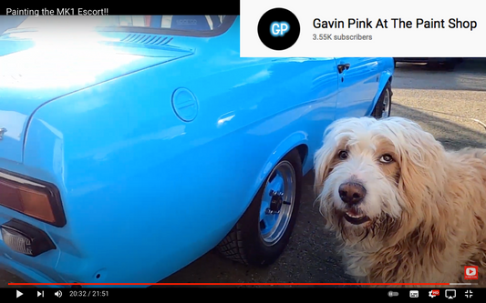 'ESTHER' REPAIR UPDATE! GAVIN PINK @ THE PAINT SHOP! 😃