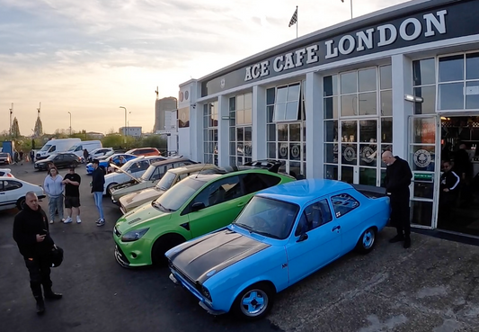 SOOO MANY COOL FORDS AT THE PASSIONFORD NORTH LONDON MEET @ ACE CAFE