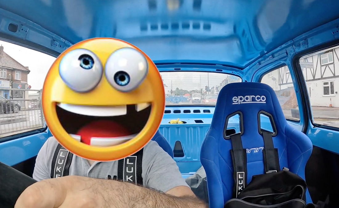 DRIVING 'ESTHER' IN THE RAIN!! 😃