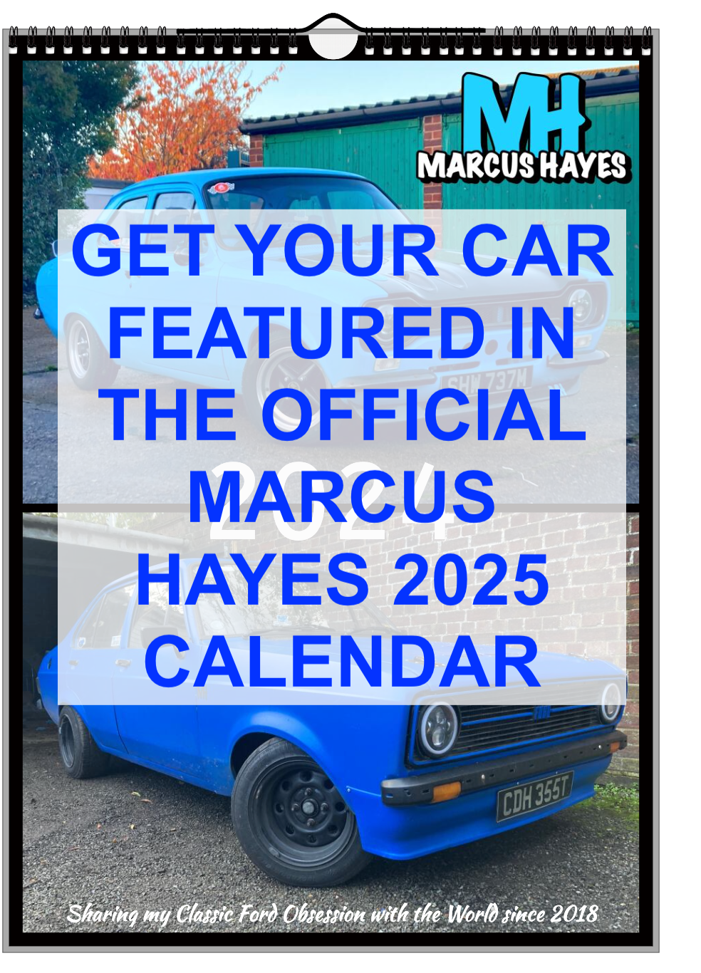 NOW TAKING ENTRIES FOR THE 2025 CALENDAR! 👍