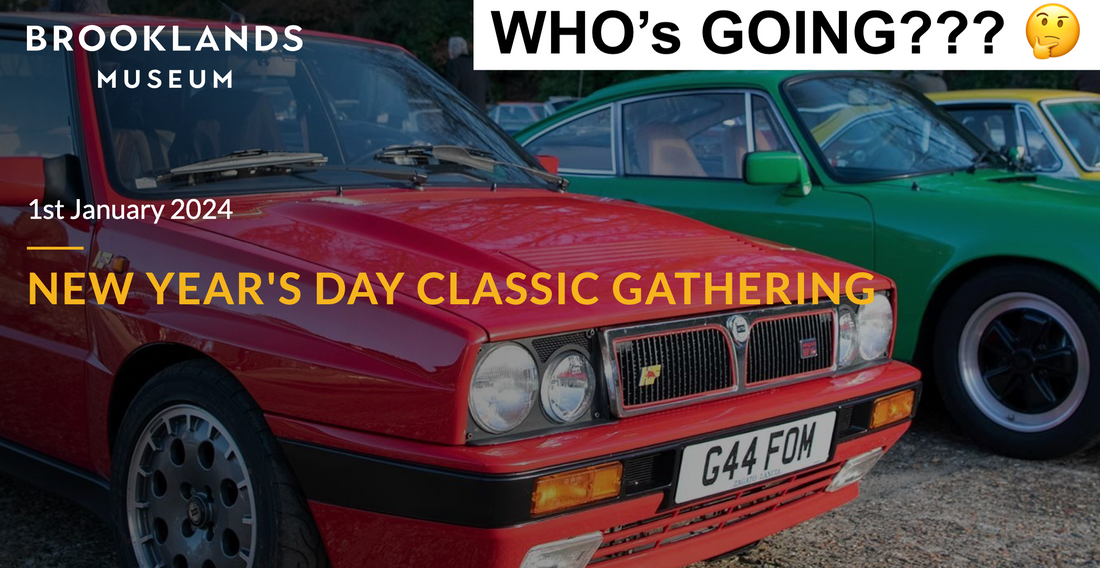BROOKLANDS MUSEUM CLASSIC GATHERING NYD 2025 Marcus Hayes BROOKLANDS MUSEUM CLASSIC GATHERING NYD 2025 Marcus Hayes