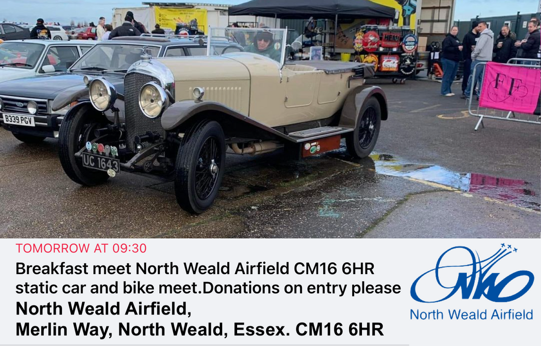 NORTHE WEALD CAR MEET 2MORROW MORNING! 18/2/23 👍