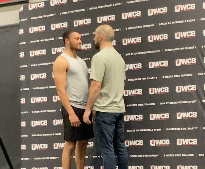 MY OPPONENT FOR MY FIGHT THIS SATURDAY!! 🥊