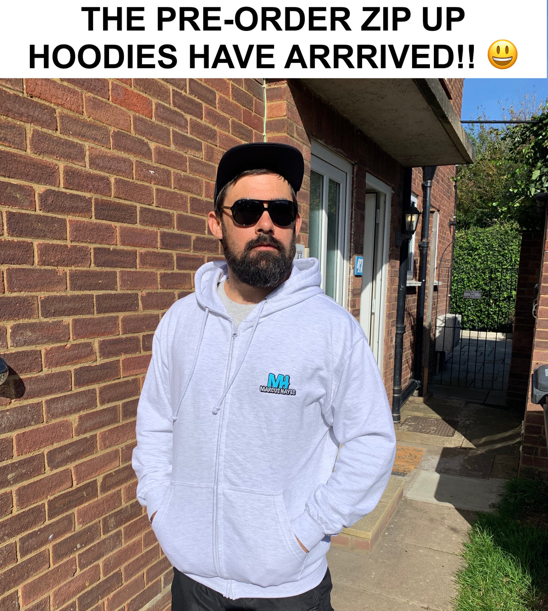 PRE-ORDER ZIP UP HOODIES HAVE ARRIVED!! 😃