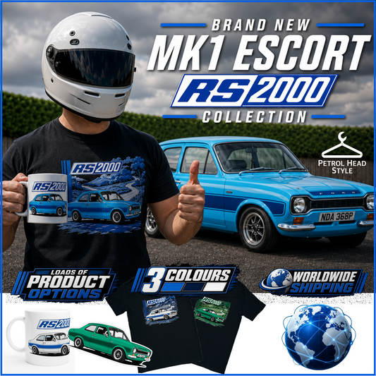 BRAND NEW MK1 ESCORT RS2000 COLLECTION @ Petrol Head Style.com