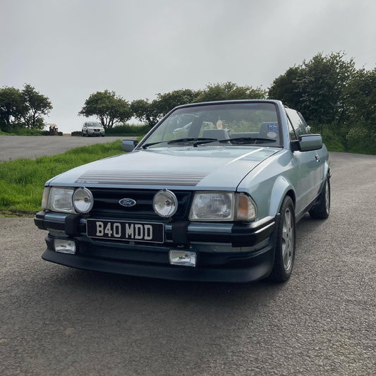 GARY STOBBART's MK3 ESCORT CABRIOLET! 😃