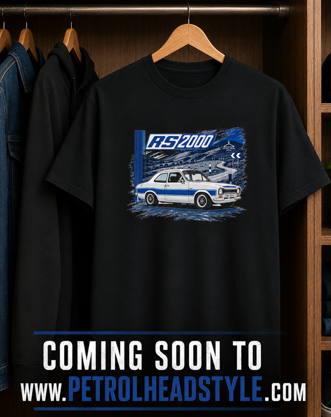 MK1 ESCORT RS2000 COLLECTION COMING SOON TO PetrolHeadStyle.com 👍