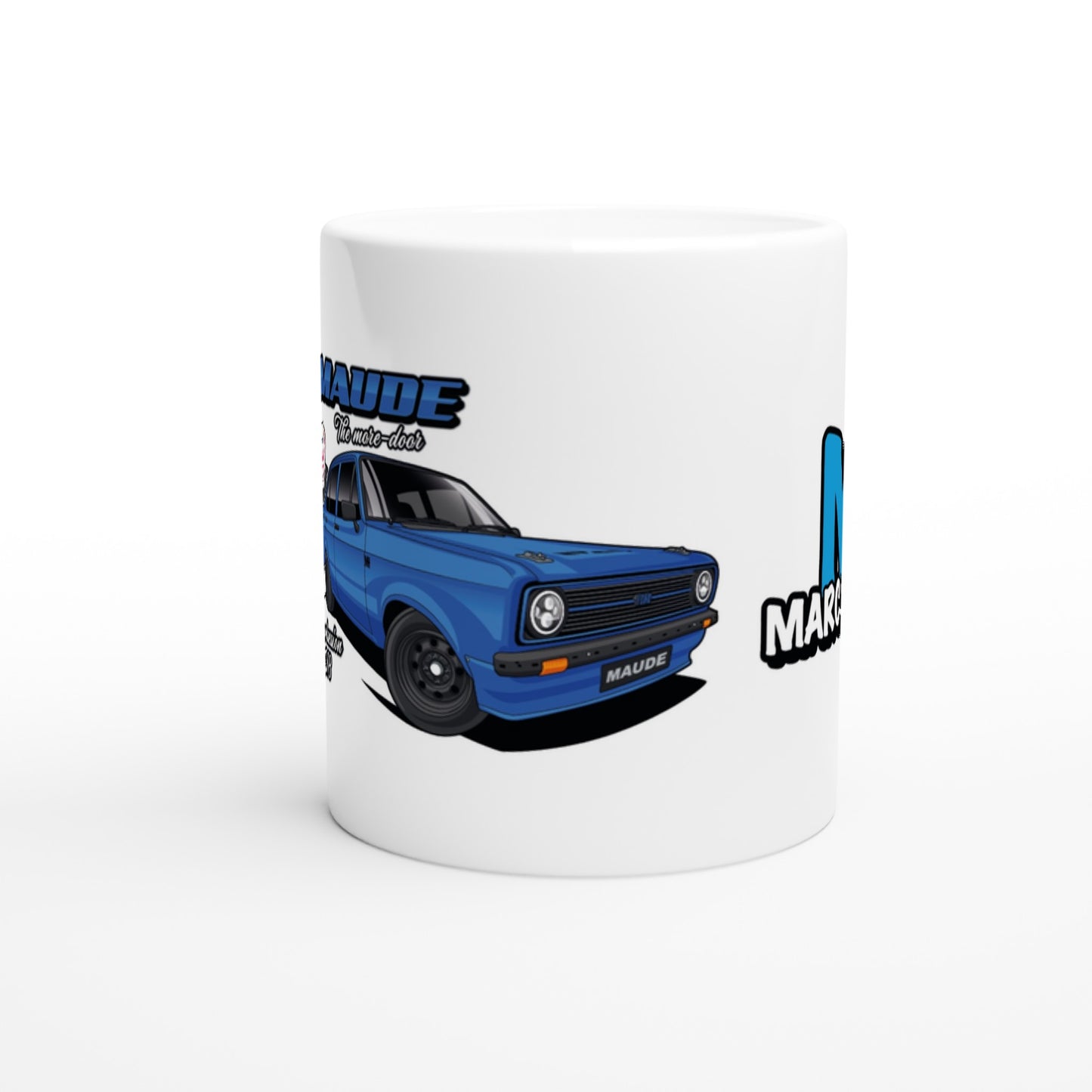 'MAUDE' THE ST170 MORE-DOOR MK2 ESCORT MUG (Gloss Finish/White mug)