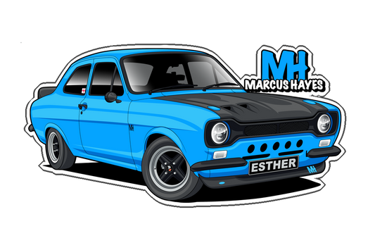 *BRAND NEW* 'ESTHER' The ST170 MK1 ESCORT Magnet