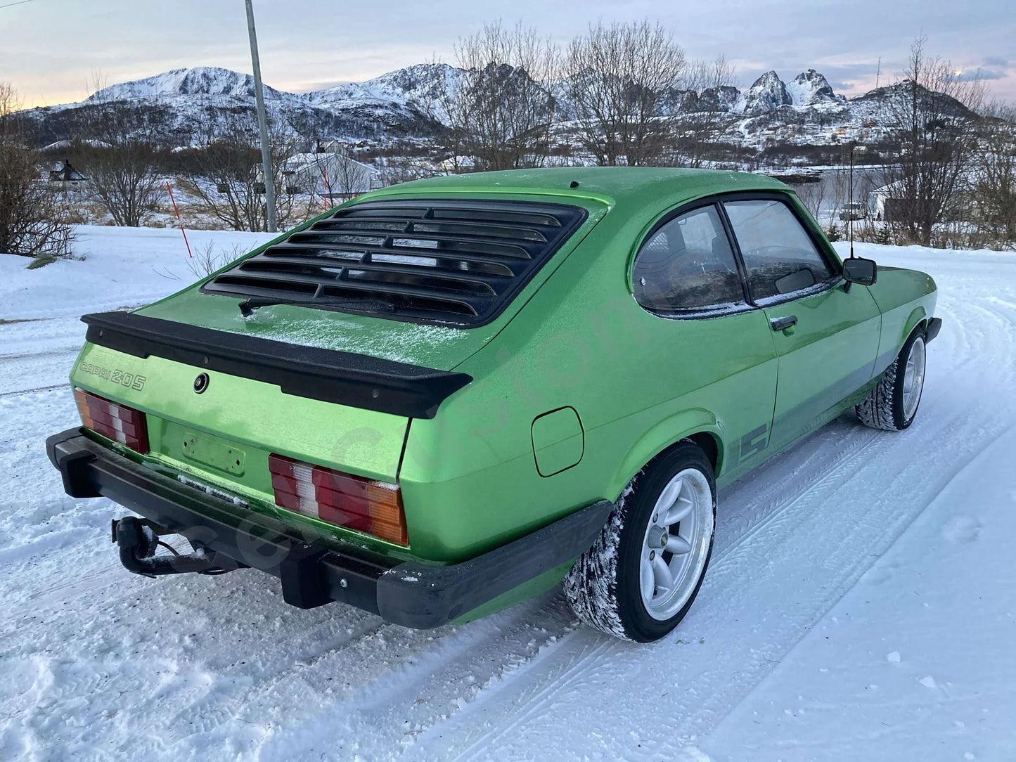 Ford Capri Mk3 Rear Window Louvre