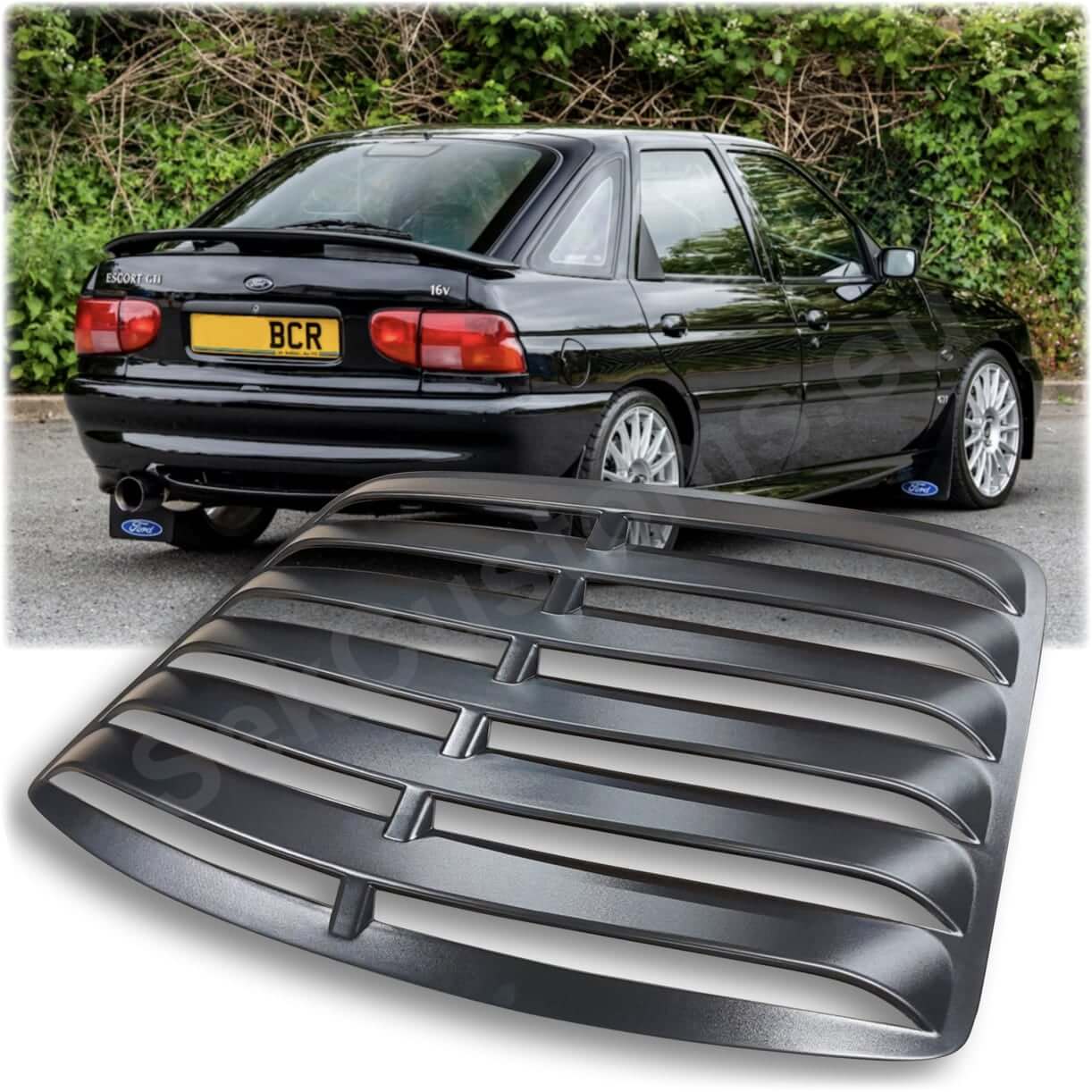 Ford Escort Mk6 Rear Window Louvre