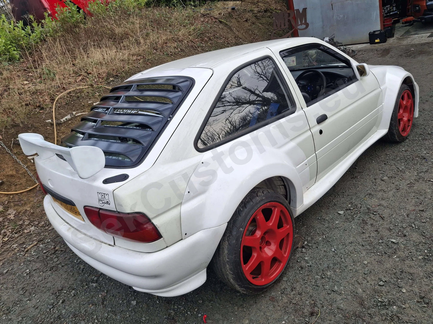 Ford Escort Mk6 Rear Window Louvre
