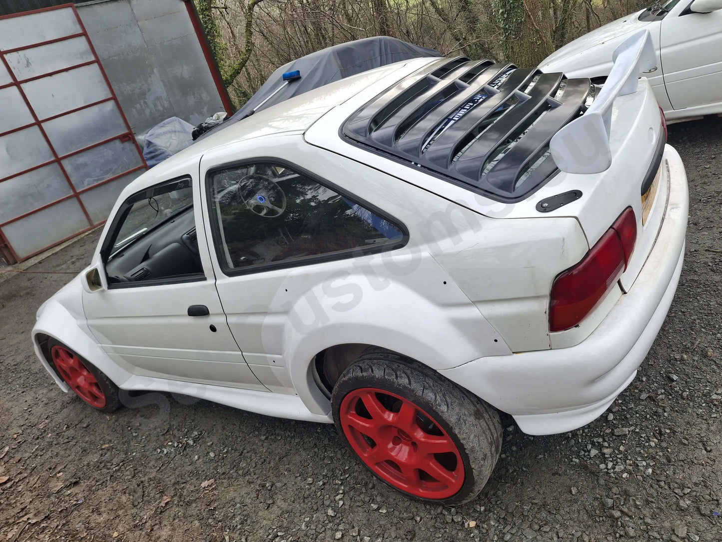 Ford Escort Mk6 Rear Window Louvre