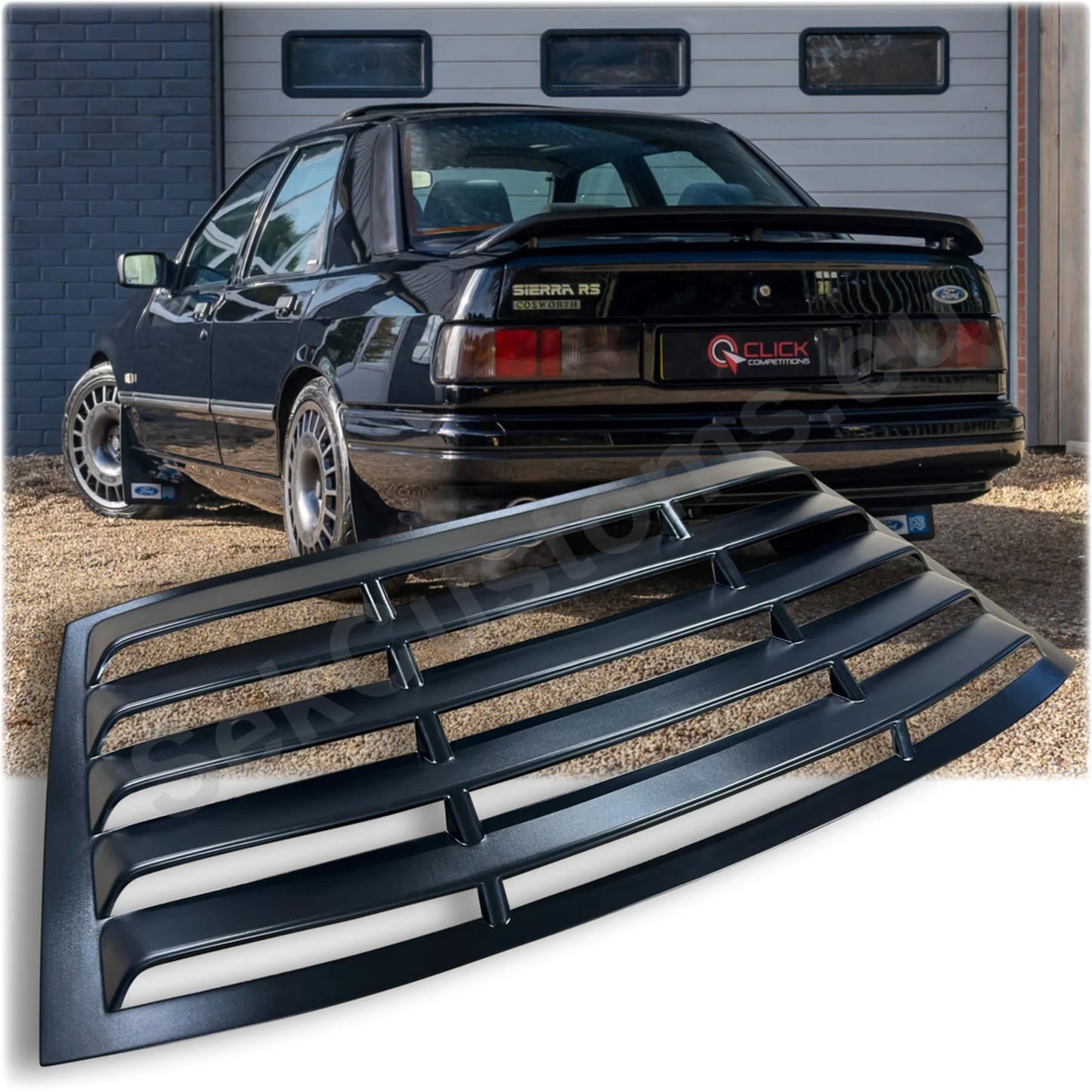Ford Sierra Sapphire Rear Window Louvre