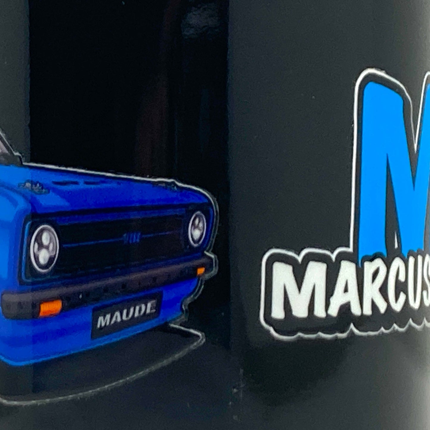 'MAUDE' THE MORE-DOOR MK2 ESCORT MUG (Gloss Finish/Black mug)