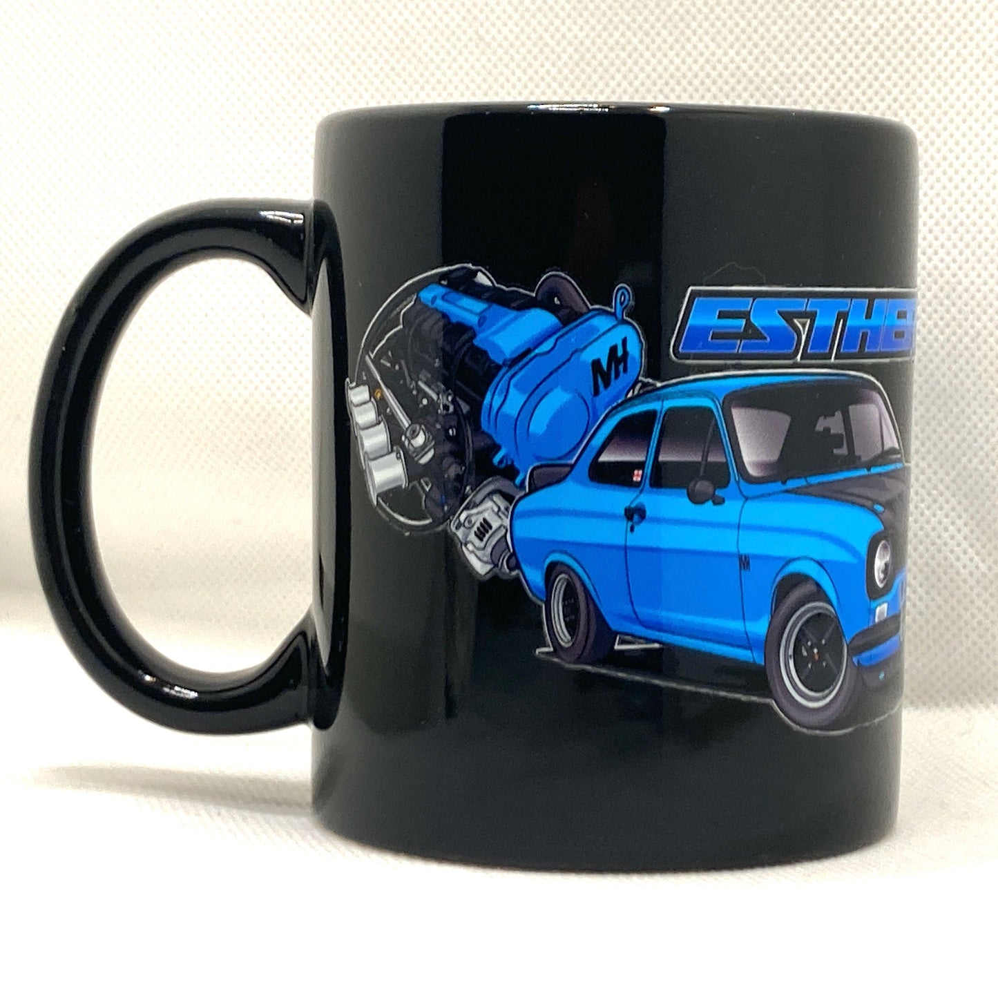 'ESTHER' The ST170 MK1 ESCORT MUG (Gloss Finish/Black mug)