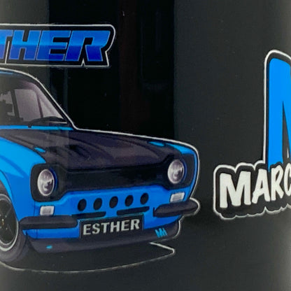 'ESTHER' The ST170 MK1 ESCORT MUG (Gloss Finish/Black mug)