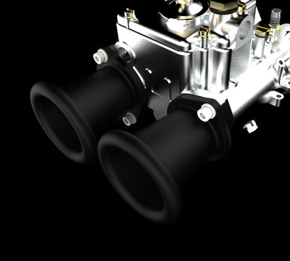 DCOE Carburettor Velocity Stack set - ram pipe design