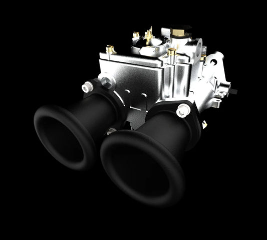 DCOE Carburettor Velocity Stack set - ram pipe design