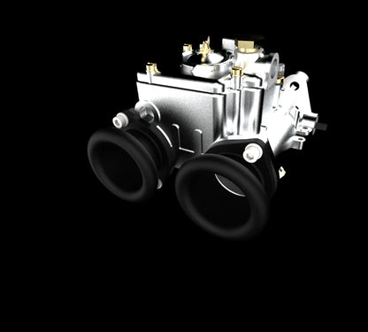 DCOE Carburettor Velocity Stack set - ram pipe design