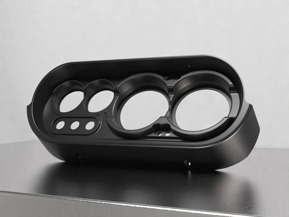 Ford Escort MK1 Instrument Cluster - Binnacle - Custom Fit, Precision SLA Printed, LHD