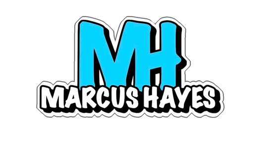 *BRAND NEW* 'MARCUS HAYES' logo Magnet